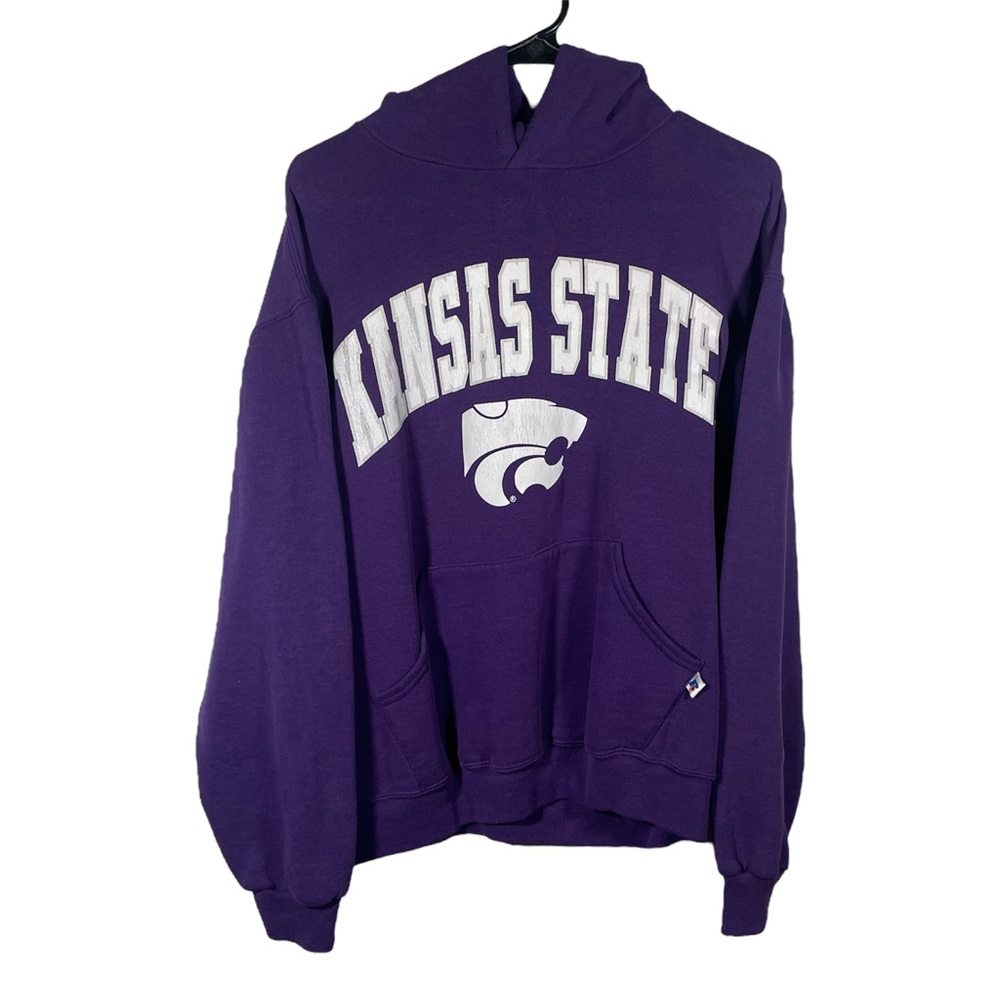 Vintage Y2K Kansas State Wildcats Russell Athletics Hoodie